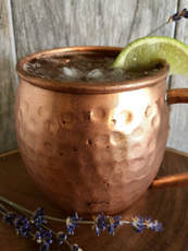 Lavender Moscow Mule